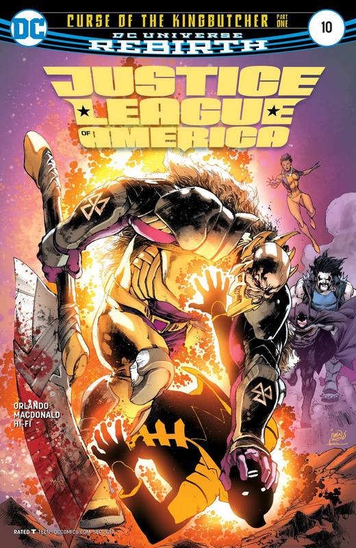 JUSTICE LEAGUE OF AMERICA #10