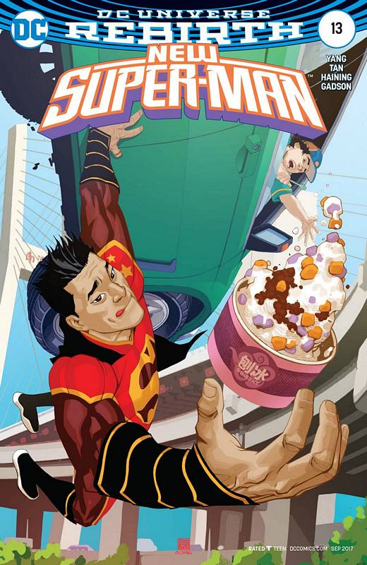 NEW SUPER MAN #13 VARIANT ED