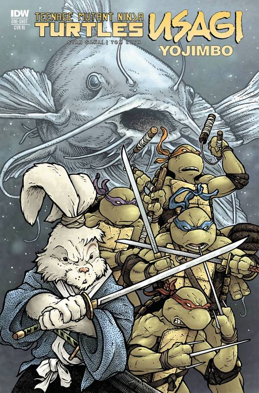 TMNT USAGI YOJIMBO 1:10 David Petersen VARIANT