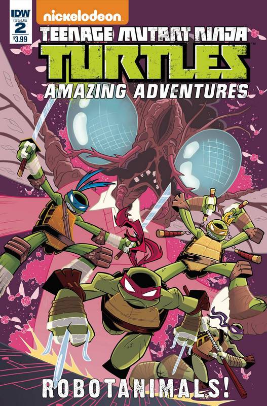 TMNT AMAZING ADVENTURES ROBOTANIMALS #2 (OF 3) CVR A THOMAS