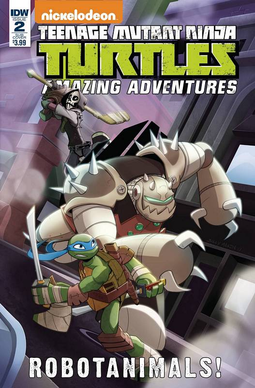 TMNT AMAZING ADVENTURES ROBOTANIMALS #2 (OF 3) CVR B MARTIN