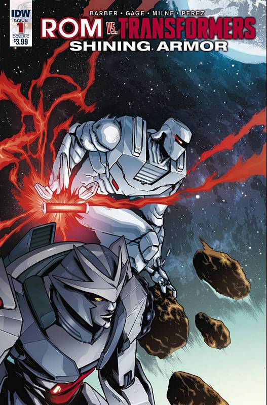 ROM VS TRANSFORMERS SHINING ARMOR #1 CVR C VILLANELLI