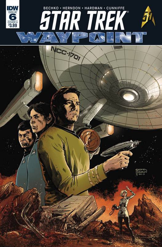 STAR TREK WAYPOINT #6 CVR A HARDMAN