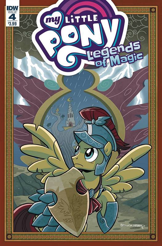 MY LITTLE PONY LEGENDS OF MAGIC #4 CVR A HICKEY