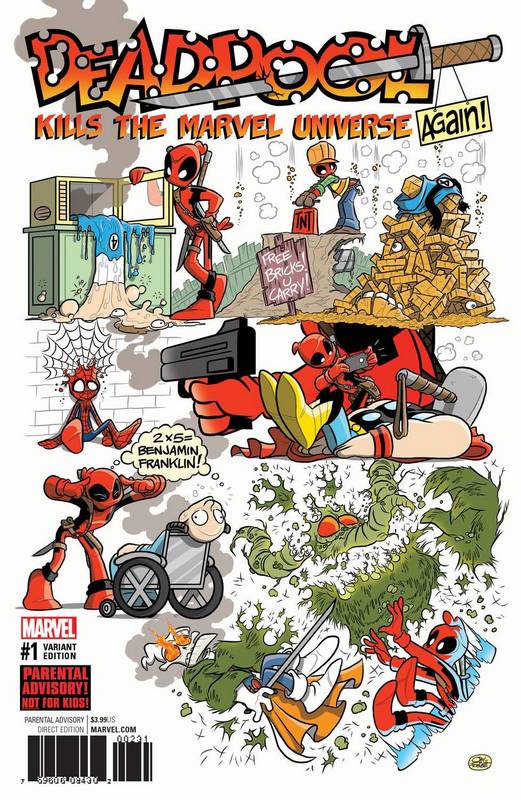 DEADPOOL KILLS MARVEL UNIVERSE AGAIN #1 1:10 VARIANT