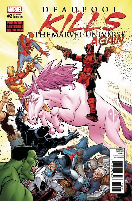 DEADPOOL KILLS MARVEL UNIVERSE AGAIN #2 ESPIN VARIANT