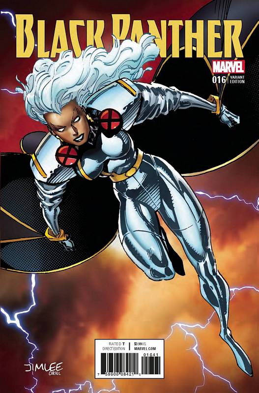 BLACK PANTHER #16 X-MEN CARD VARIANT