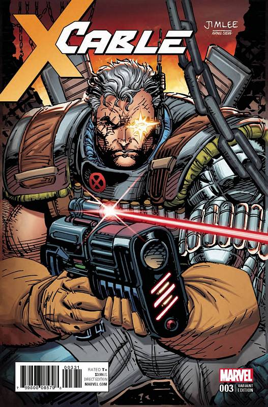 CABLE #3 X-MEN CARD VARIANT