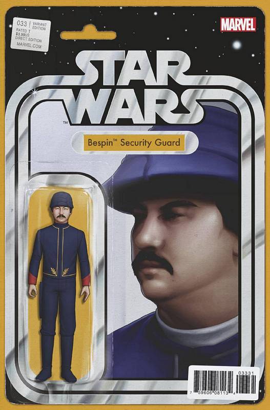 STAR WARS #33 CHRISTOPHER ACTION FIGURE VARIANT