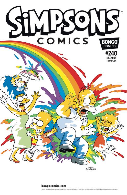 SIMPSONS COMICS #240