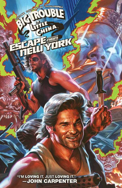 BIG TROUBLE IN LITTLE CHINA & ESCAPE FROM NEW YORK TP