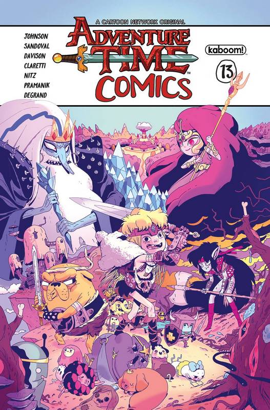 ADVENTURE TIME COMICS #13 SUBSCRIPTION MONLONGO VARIANT