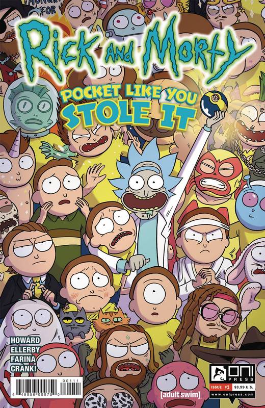 RICK & MORTY POCKET LIKE YOU STOLE IT #1 (OF 5)