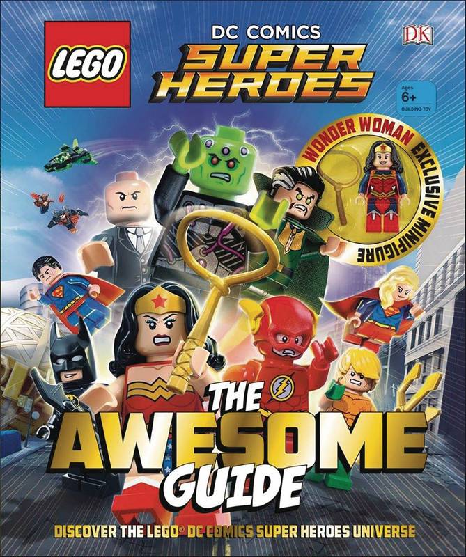 LEGO DC COMICS SUPER HEROES AWESOME GUIDE HARDCOVER