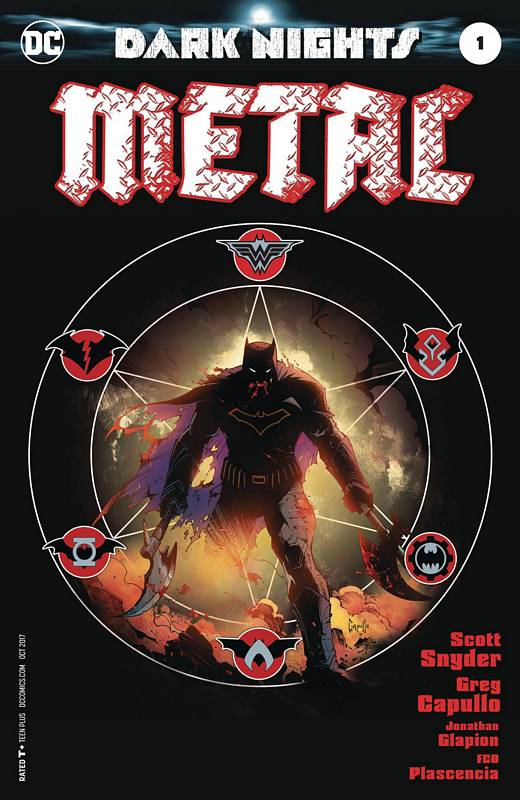 DARK NIGHTS METAL #1 (OF 6) MIDNIGHT RELEASE VARIANT A