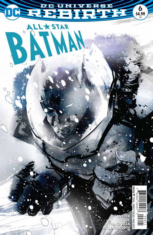 ALL STAR BATMAN #6 JOCK VARIANT ED