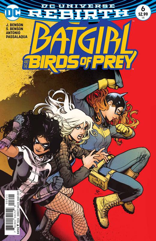 BATGIRL AND THE BIRDS OF PREY #6 VARIANT ED