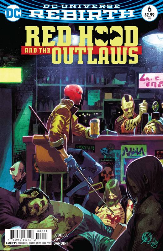 RED HOOD AND THE OUTLAWS #6 VARIANT ED