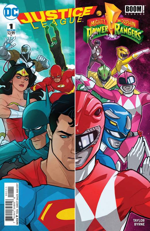 JUSTICE LEAGUE POWER RANGERS #1 (OF 6)