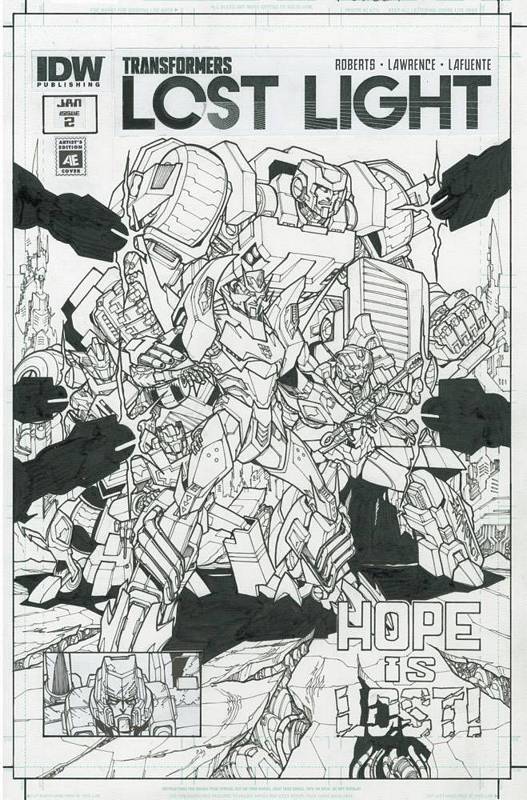 TRANSFORMERS LOST LIGHT #2 ARTIST ED VARIANT