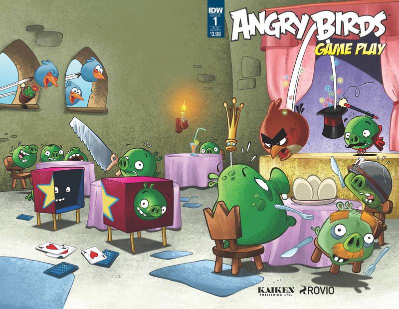 ANGRY BIRDS COMICS GAME PLAY #1 SUBSCRIPTION VARIANT