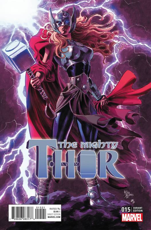 MIGHTY THOR #15 1:10 DEODATO TEASER VARIANT