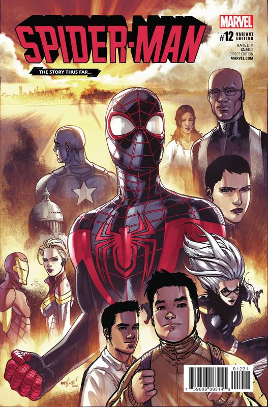 SPIDER-MAN #12 STORY THUS FAR VARIANT