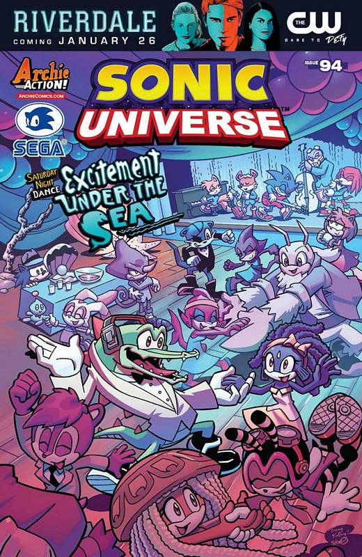 SONIC UNIVERSE #94 CVR B VARIANT YARDLEY