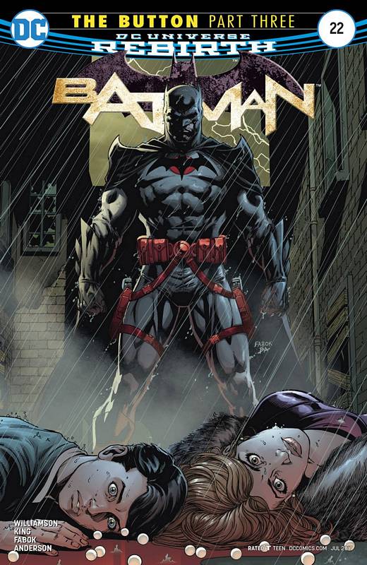 BATMAN #22 (THE BUTTON)