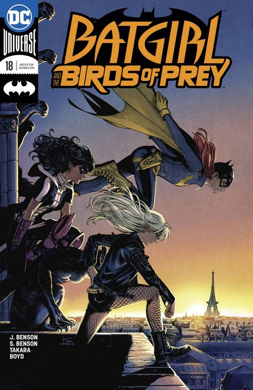 BATGIRL AND THE BIRDS OF PREY #18 VARIANT ED