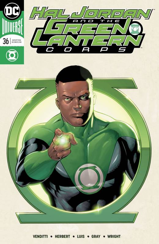 HAL JORDAN AND THE GREEN LANTERN CORPS #36 VARIANT ED