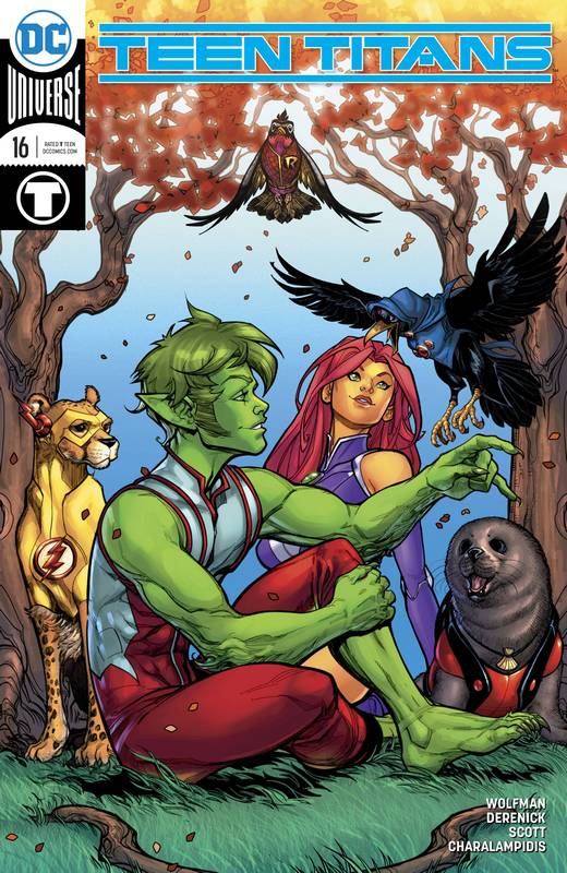 TEEN TITANS #16 VARIANT ED