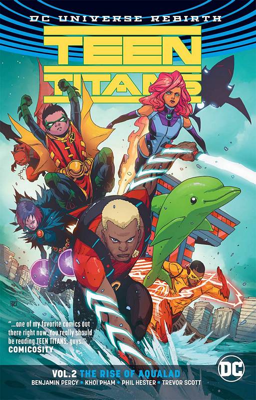 TEEN TITANS TP 02 THE RISE OF AQUALAD REBIRTH