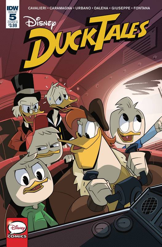 DUCKTALES #5 CVR B GHIGLIONE