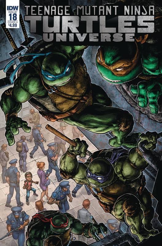 TMNT UNIVERSE #18 CVR A WILLIAMS II