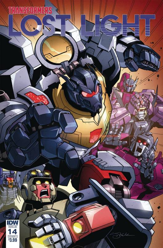 TRANSFORMERS LOST LIGHT #14 CVR A LAWRENCE