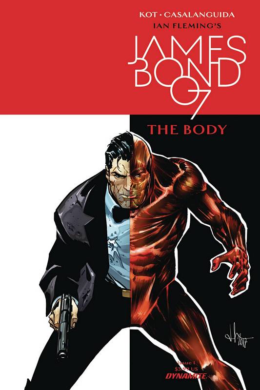 JAMES BOND THE BODY #1 CVR A CASALANGUIDA