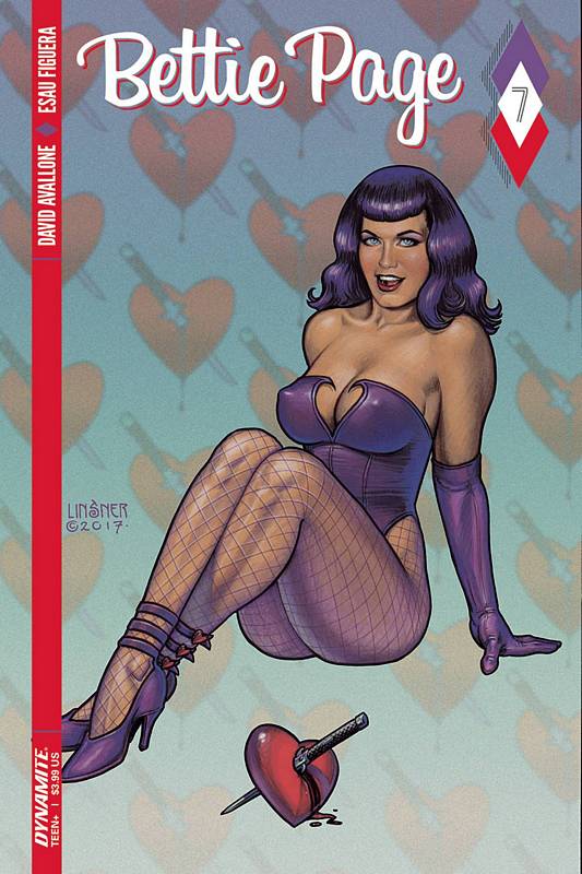 BETTIE PAGE #7 CVR A LINSNER