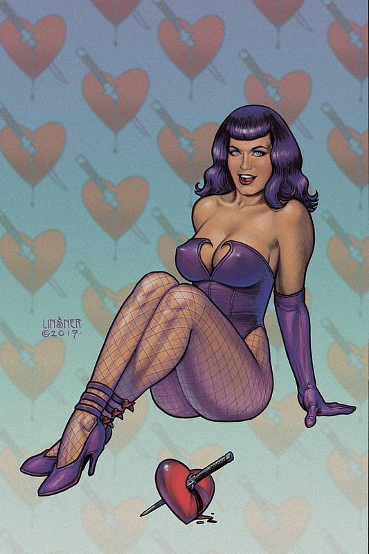 BETTIE PAGE #7 CVR E 1:20 COPY LINSNER VIRGIN VARIANT