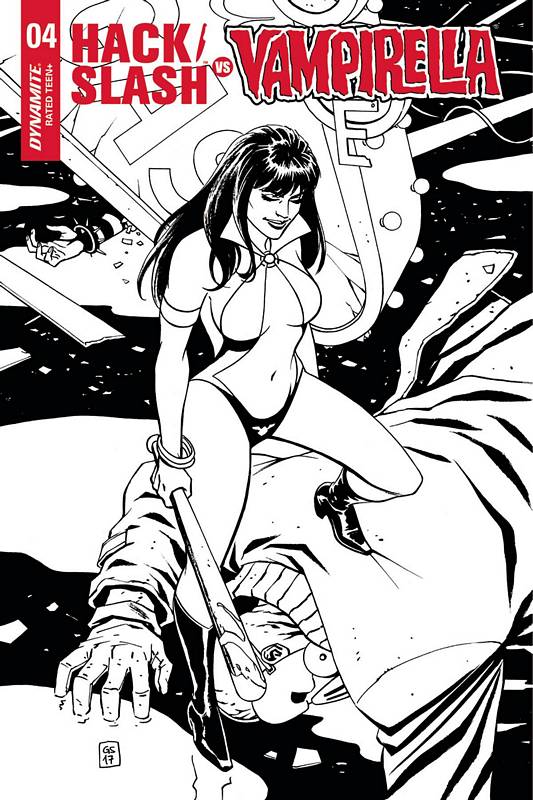 HACK SLASH VS VAMPIRELLA #4 (OF 5) CVR D 1:20 COPY VARIANT