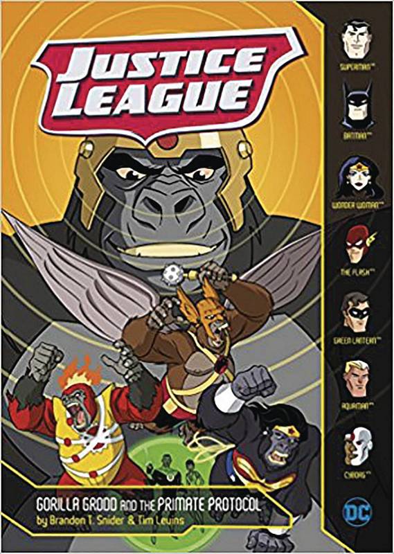 JUSTICE LEAGUE YR TP GORILLA GRODD & PRIMATE PROTOCOL