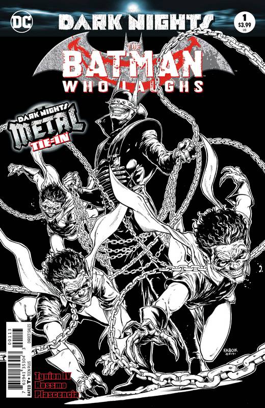 BATMAN WHO LAUGHS #1 3RD PTG METAL