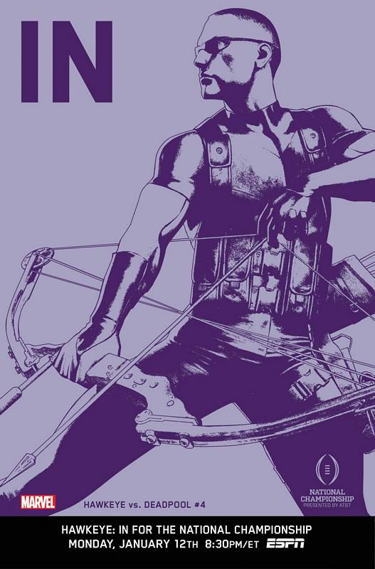 HAWKEYE VS DEADPOOL #4 (OF 4) IN 1:10 VARIANT