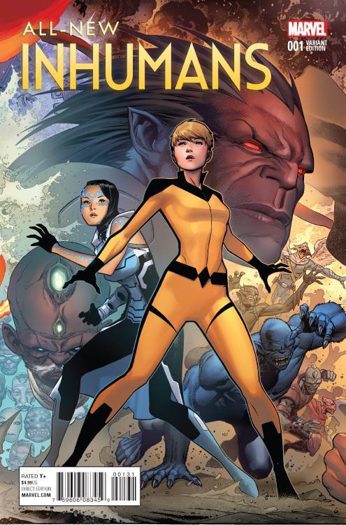 ALL NEW INHUMANS #1 1:25 CHEUNG CONNECTING D VARIANT