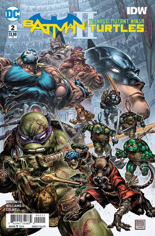 BATMAN TEENAGE MUTANT NINJA TURTLES II #2 (OF 6)