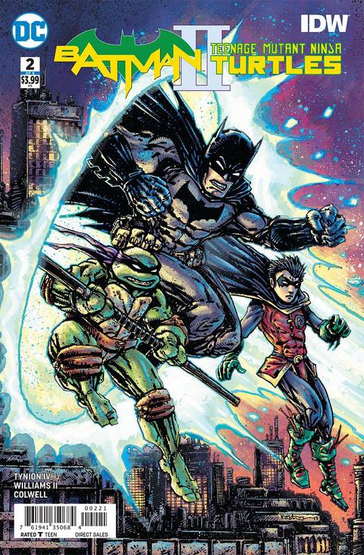 BATMAN TEENAGE MUTANT NINJA TURTLES II #2 (OF 6) VARIANT ED