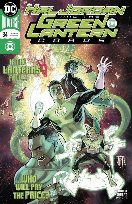 HAL JORDAN AND THE GREEN LANTERN CORPS #34