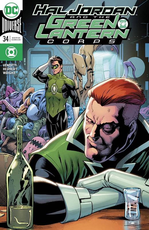 HAL JORDAN AND THE GREEN LANTERN CORPS #34 VARIANT ED