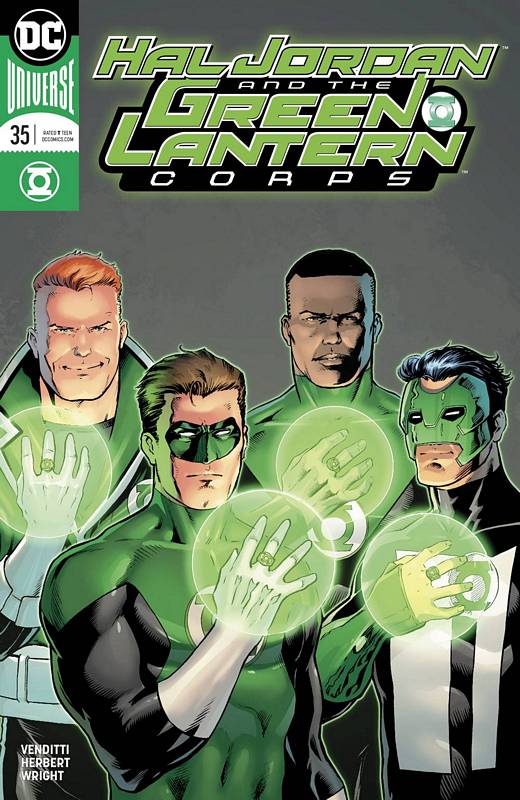 HAL JORDAN AND THE GREEN LANTERN CORPS #35 VARIANT ED