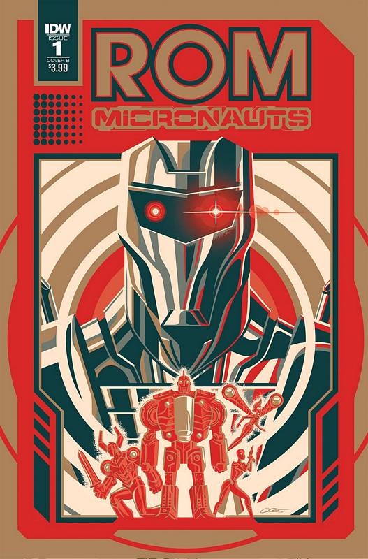 ROM & THE MICRONAUTS #1 (OF 5) CVR B CALTSOUDAS